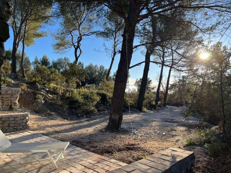 Вілла Au Cabanon Pourrieres Екстер'єр фото